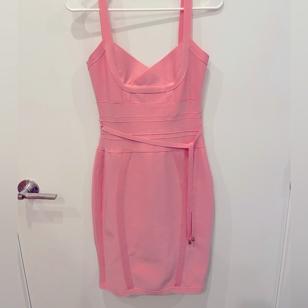 Pink Bandage Dress